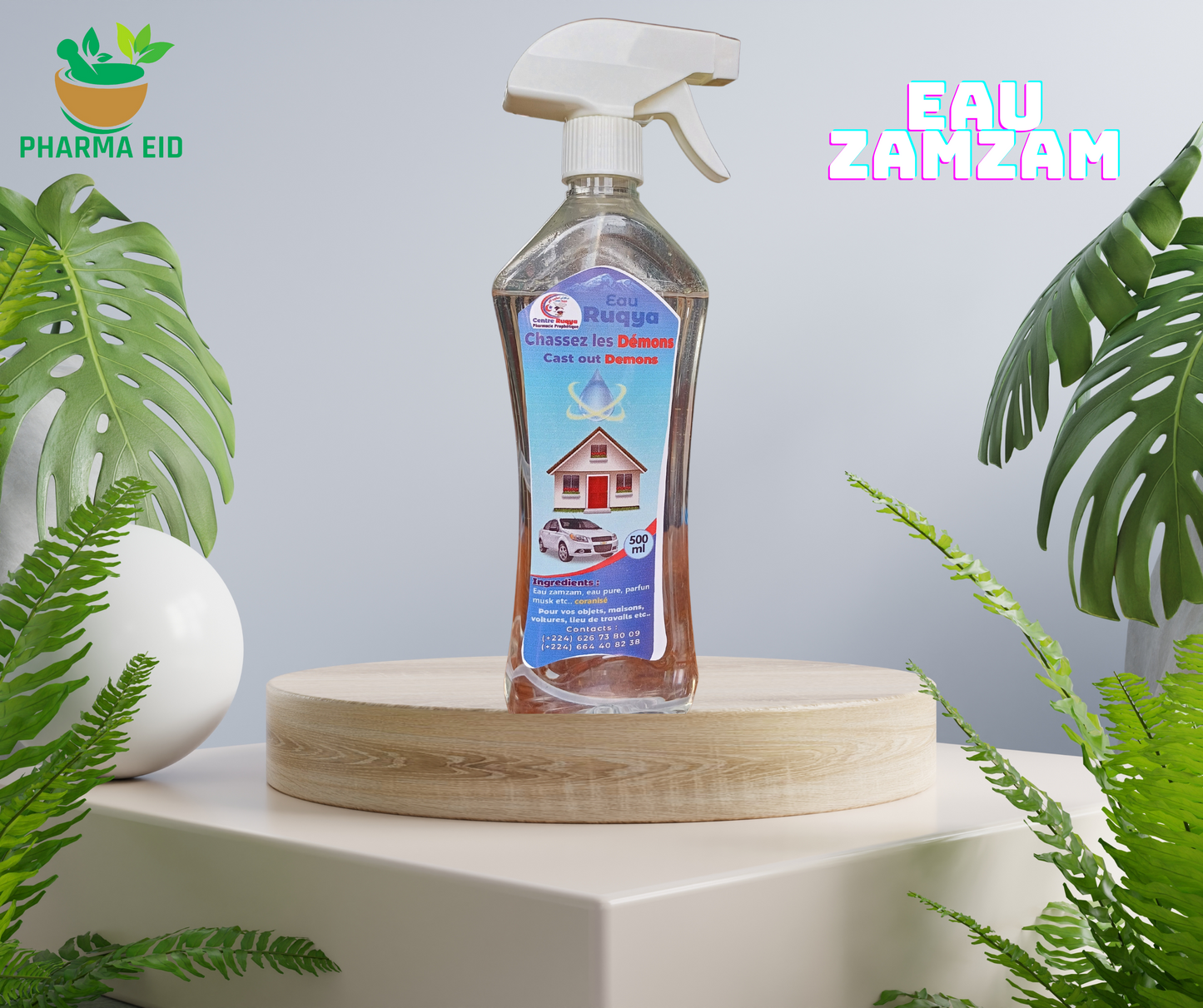 Drive Out the Demons – Quranized Spray for Spiritual Cleansing of Spaces