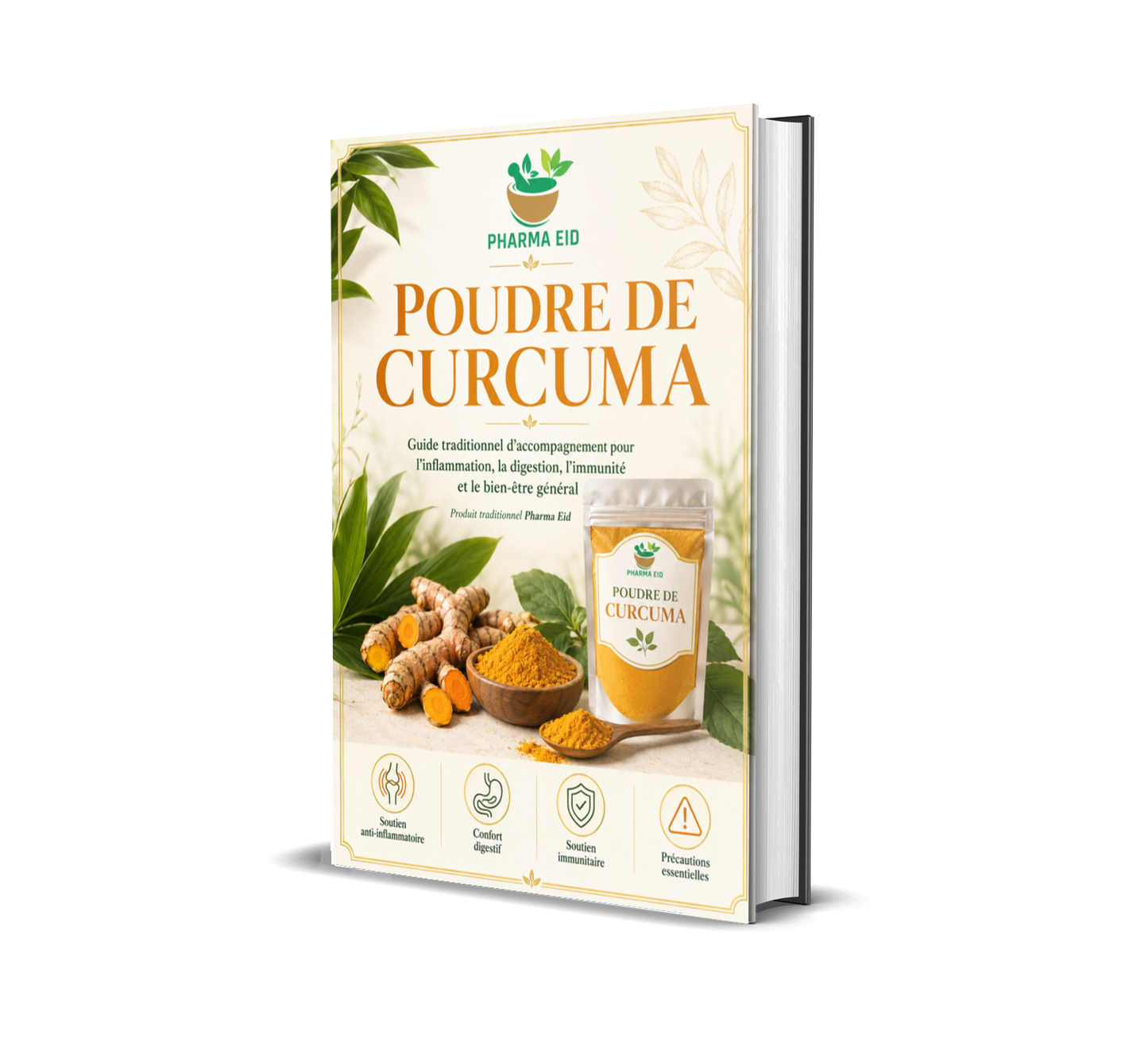 POUDRE DE CURCUMA — Guide traditionnel pour l’inflammation, la digestion, l’immunité et le bien-être général