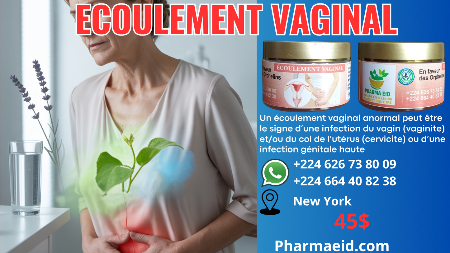 Solution Naturelle Intime – Remède Contre l’Écoulement Vaginal (VAGINAL DISCHARGE)