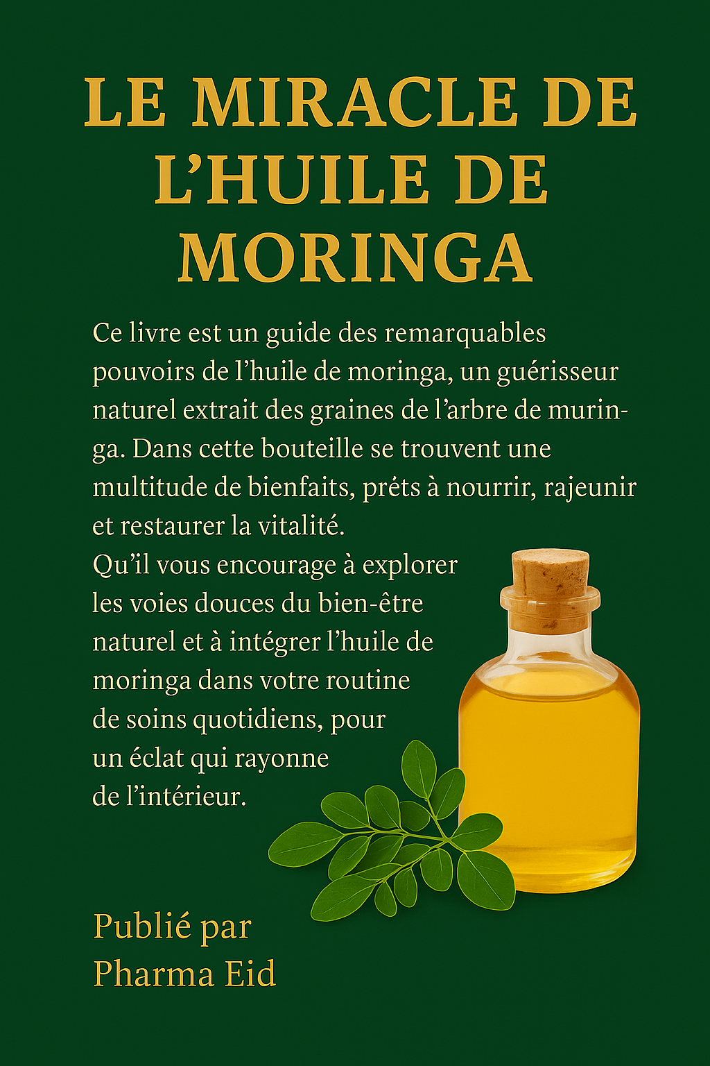 📘 Le Miracle de l’Huile de Moringa – Guide Ebook pour la Guérison Naturelle de la Peau, des Cheveux et de la Santé