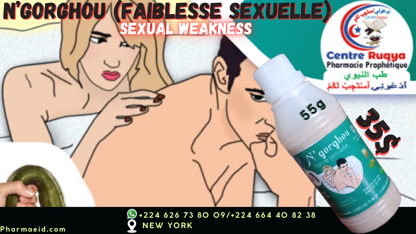 Remède Naturel Contre la Faiblesse Sexuelle (SEXUAL WEAKNESS)