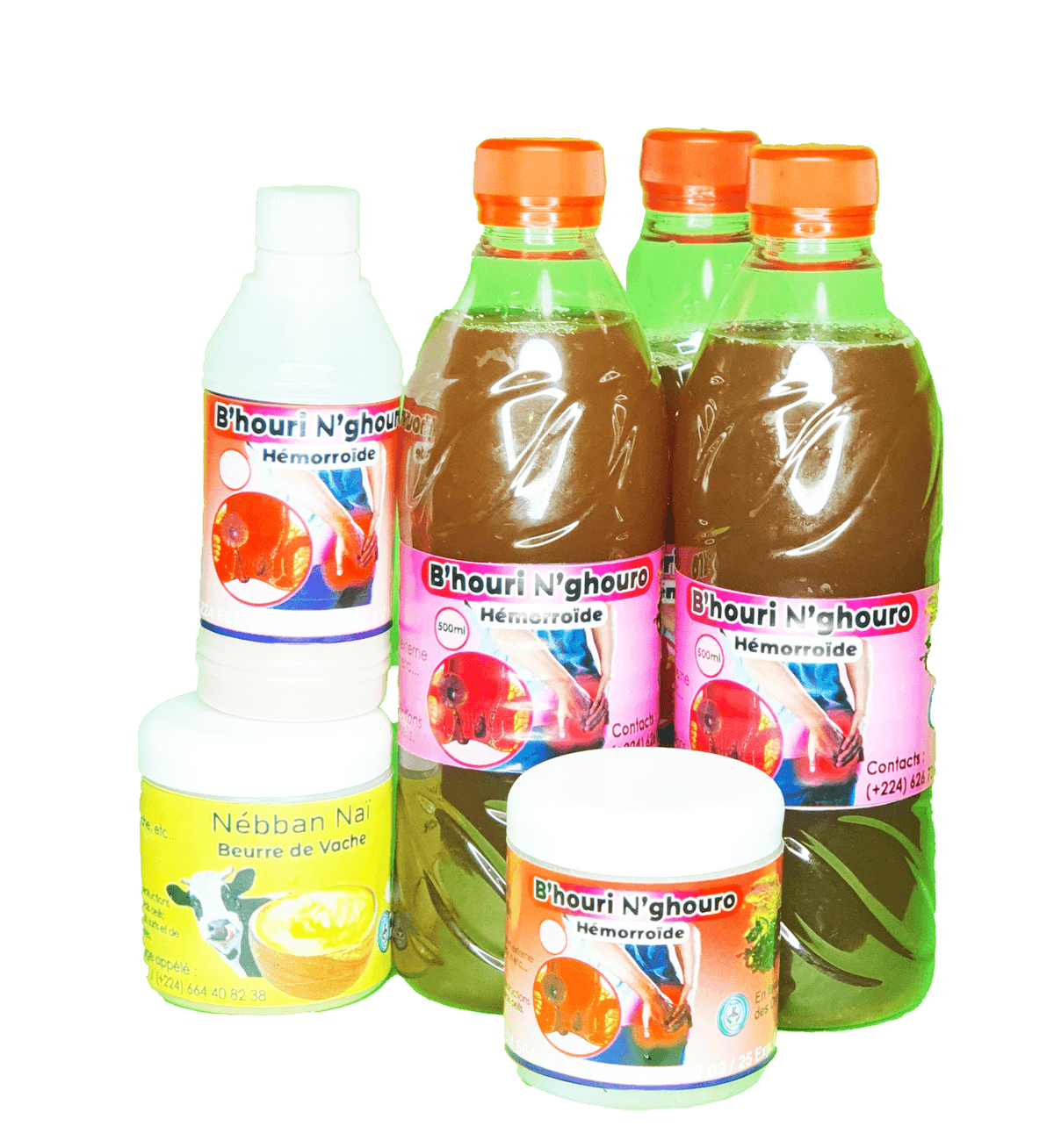 B’Houri N’Ghouro externe en liquide