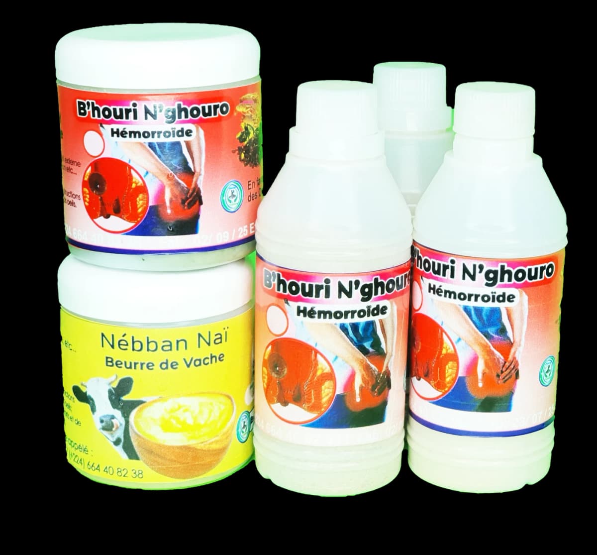 B’Houri N’Ghouro externe en poudre