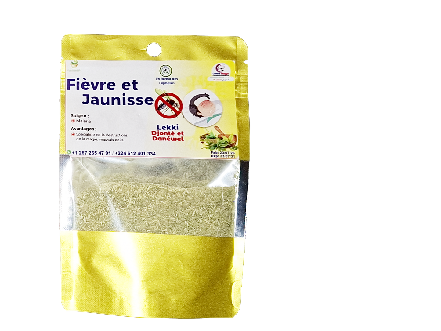 PP110 FIEVRE ET JAUNIS POUDRE