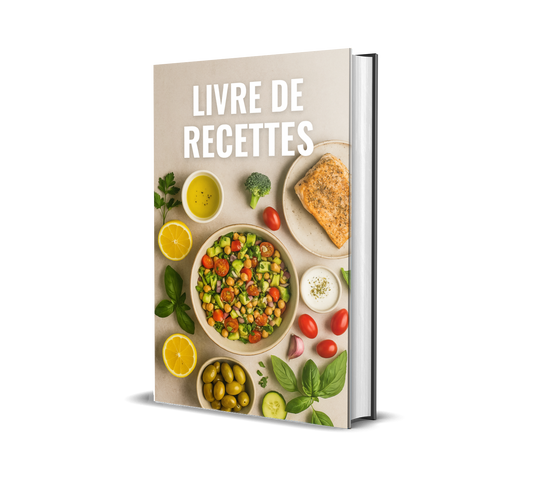Livre de Recettes – 50 Idées Gourmandes et Saines pour Tous les Jours