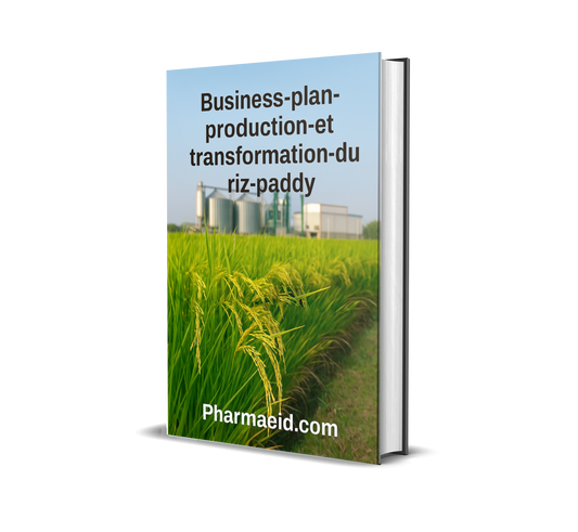Business Plan – Production et Transformation du Riz Paddy en Riz de Consommation (Guide complet du montage du projet de riz)