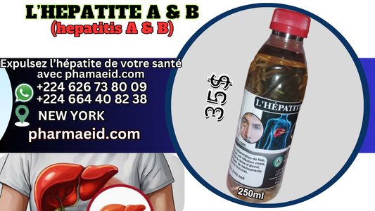 HEPATITIS A & B (Remède Naturel de Soutien Contre l’Hépatite A & B)