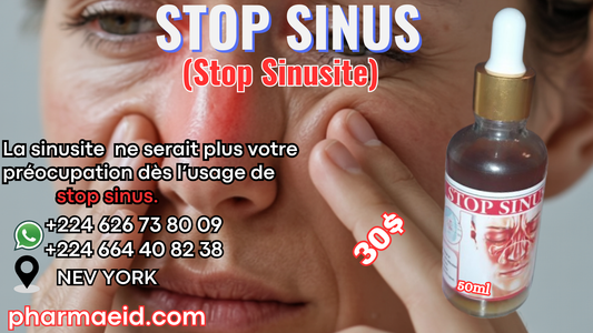 STOP SINUS - Remède Naturel Stop Sinusite & Nez Congestionné
